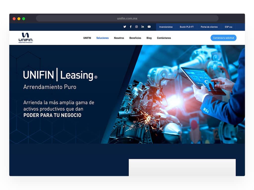 Sitio web