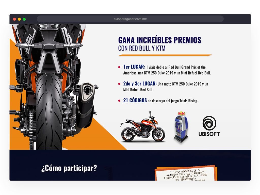 KTM Factory Racing | Activación Online