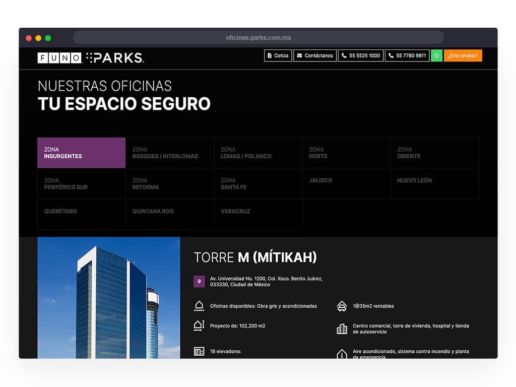 Parks Oficinas