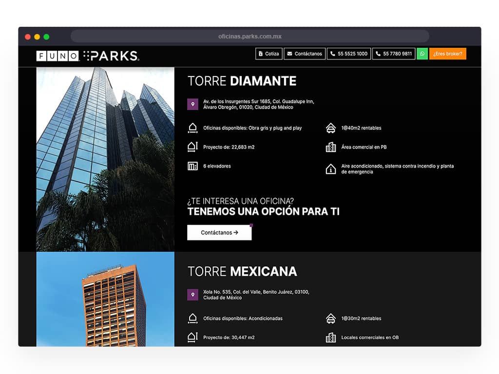 Parks Oficinas